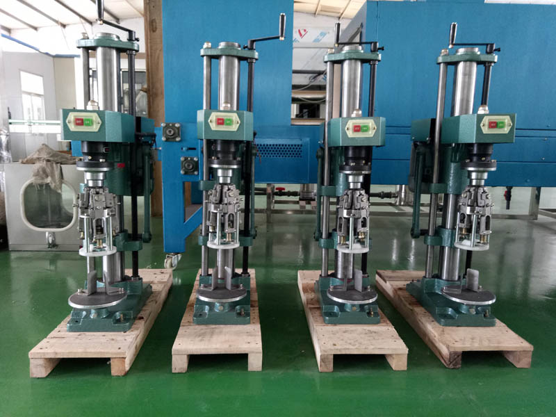 半自動封蓋機(jī)金屬蓋(鋁蓋塑料蓋茅臺蓋菊花蓋)